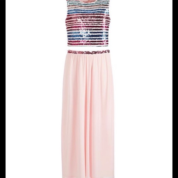 Rainbow sequin Big Girls 2-Pc. Sequin Dress - Picture 2 of 5